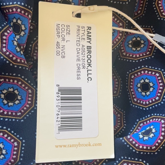 Ramy Brook Printed Davie Mini Dress - Picture 12 of 12